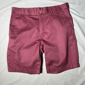 Michael Kors Red Khaki Shorts